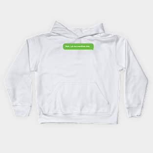 Overthink Kids Hoodie